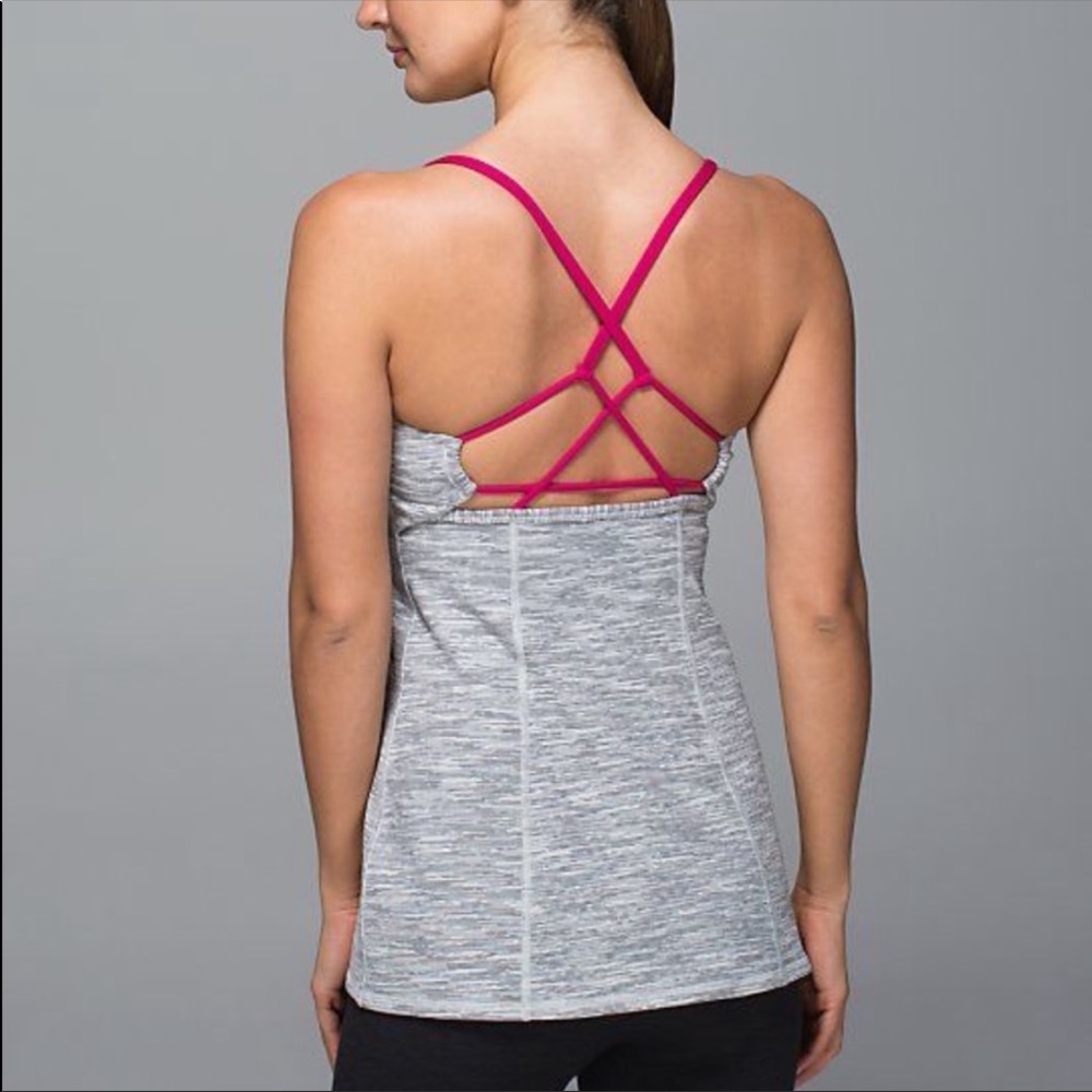 BUNDLE- 2 Lululemon tanks with strap detail